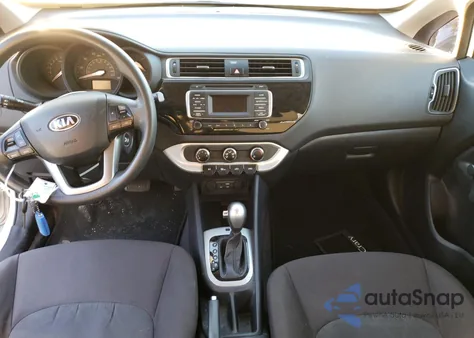 2017 Kia Rio Lx из США, поврежденный, VIN KNADM4A35H6115351